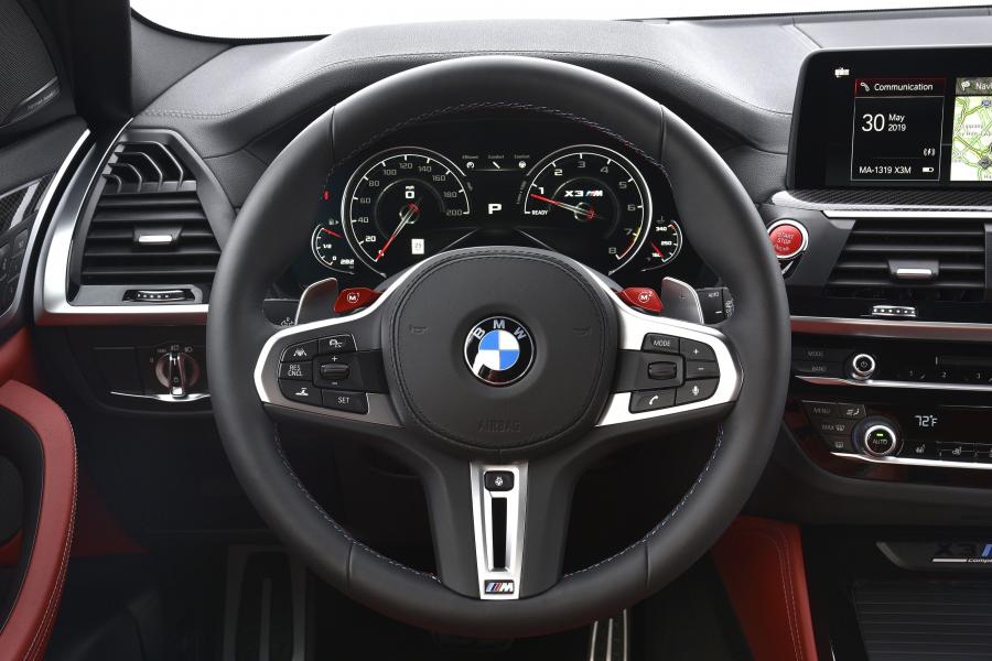 Панель приборов BMW X3 M Competition (F97) 2019 года  (NA) (фото 32 из 125)